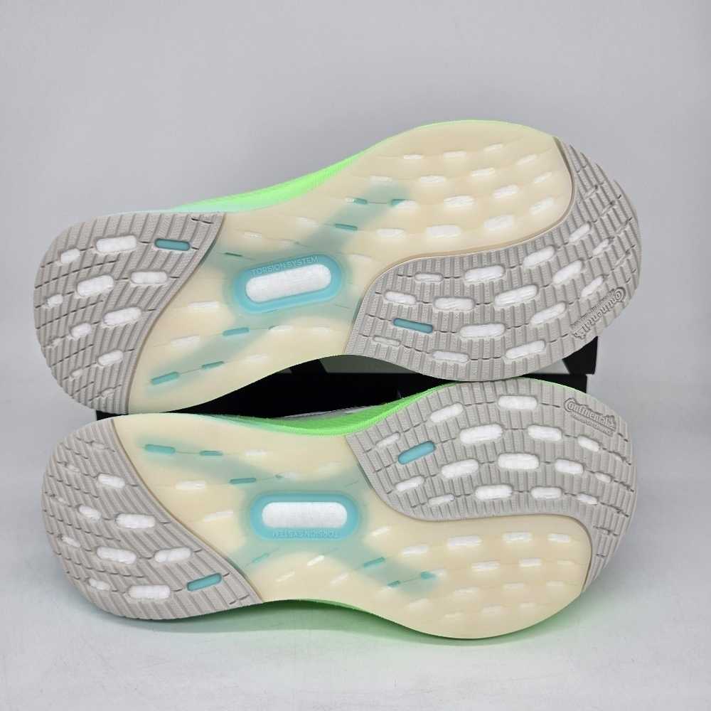 New Adidas UltraBoost 5X White Lime Burst JQ2927 Women's Running Shoes Size 7.5 - Picture 7 of 8